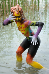 Austria, Pörtschach, World Bodypainting Festival, Wörthersee