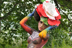 Austria, Pörtschach, World Bodypainting Festival, Wörthersee