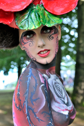 Austria, Pörtschach, World Bodypainting Festival, Wörthersee