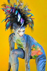 Austria, Pörtschach, World Bodypainting Festival, Wörthersee