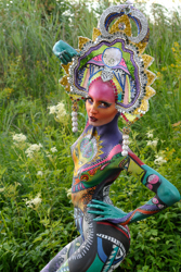 Austria, Pörtschach, World Bodypainting Festival, Wörthersee