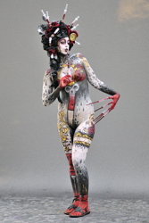 Austria, Pörtschach, World Bodypainting Festival, Wörthersee