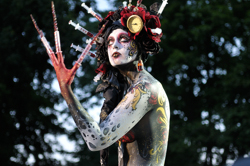 Austria, Pörtschach, World Bodypainting Festival, Wörthersee
