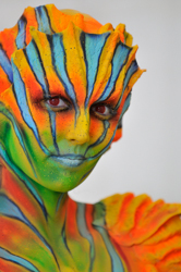 Austria, Pörtschach, World Bodypainting Festival, Wörthersee