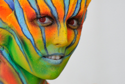 Austria, Pörtschach, World Bodypainting Festival, Wörthersee