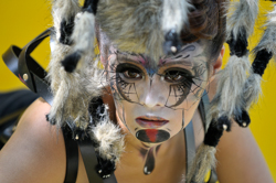 Austria, Pörtschach, World Bodypainting Festival, Wörthersee