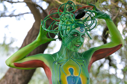 Austria, Pörtschach, World Bodypainting Festival, Wörthersee