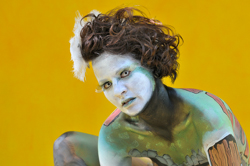 Austria, Pörtschach, World Bodypainting Festival, Wörthersee