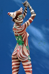 Austria, Pörtschach, World Bodypainting Festival, Wörthersee