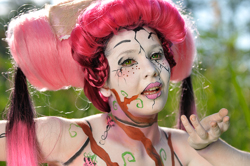 Austria, Pörtschach, World Bodypainting Festival, Wörthersee