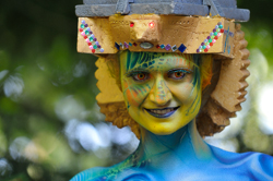 Austria, Pörtschach, World Bodypainting Festival, Wörthersee