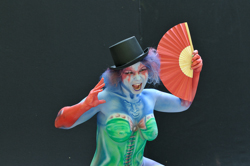 Austria, Pörtschach, World Bodypainting Festival, Wörthersee