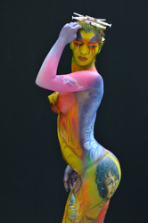 Austria, Pörtschach, World Bodypainting Festival, Wörthersee