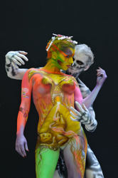 Austria, Pörtschach, World Bodypainting Festival, Wörthersee