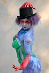 Austria, Pörtschach, World Bodypainting Festival, Wörthersee