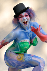 Austria, Pörtschach, World Bodypainting Festival, Wörthersee