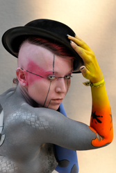 Austria, Pörtschach, World Bodypainting Festival, Wörthersee