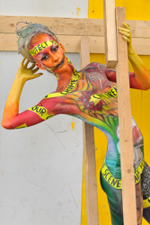 Austria, Pörtschach, World Bodypainting Festival, Wörthersee