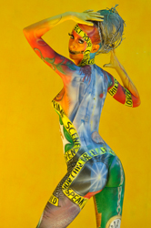 Austria, Pörtschach, World Bodypainting Festival, Wörthersee