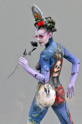 Austria, Pörtschach, World Bodypainting Festival, Wörthersee