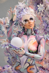 Austria, Pörtschach, World Bodypainting Festival, Wörthersee
