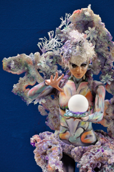 Austria, Pörtschach, World Bodypainting Festival, Wörthersee
