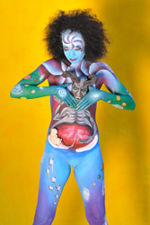Austria, Pörtschach, World Bodypainting Festival, Wörthersee