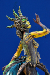 Austria, Pörtschach, World Bodypainting Festival, Wörthersee