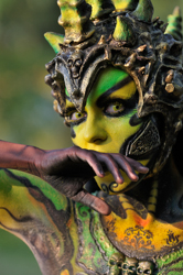 Austria, Pörtschach, World Bodypainting Festival, Wörthersee