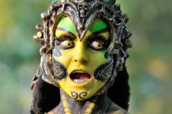 Austria, Pörtschach, World Bodypainting Festival, Wörthersee