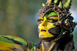 Austria, Pörtschach, World Bodypainting Festival, Wörthersee