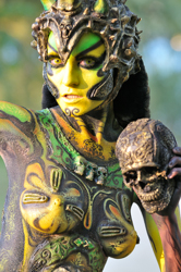 Austria, Pörtschach, World Bodypainting Festival, Wörthersee