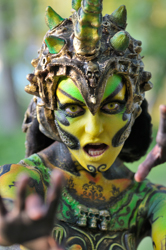Austria, Pörtschach, World Bodypainting Festival, Wörthersee