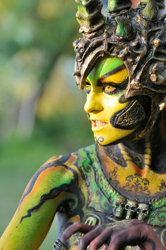 Austria, Pörtschach, World Bodypainting Festival, Wörthersee