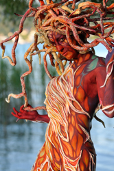 Austria, Pörtschach, World Bodypainting Festival, Wörthersee