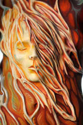 Austria, Pörtschach, World Bodypainting Festival, Wörthersee