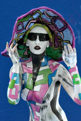 Austria, Pörtschach, World Bodypainting Festival, Wörthersee