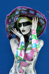 Austria, Pörtschach, World Bodypainting Festival, Wörthersee