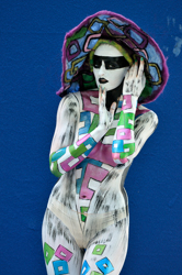 Austria, Pörtschach, World Bodypainting Festival, Wörthersee