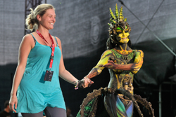 Austria, Pörtschach, World Bodypainting Festival, Wörthersee