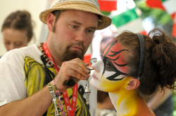 Austria, Pörtschach, World Bodypainting Festival, Wörthersee