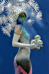 Austria, Pörtschach, World Bodypainting Festival, Wörthersee