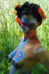 Austria, Pörtschach, World Bodypainting Festival, Wörthersee