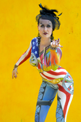 Austria, Pörtschach, World Bodypainting Festival, Wörthersee