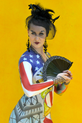 Austria, Pörtschach, World Bodypainting Festival, Wörthersee