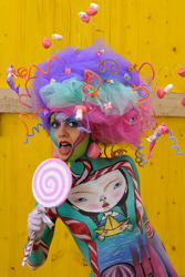 Austria, Pörtschach, World Bodypainting Festival, Wörthersee