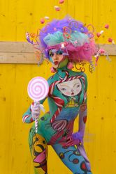 Austria, Pörtschach, World Bodypainting Festival, Wörthersee