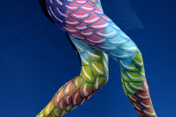 Austria, Pörtschach, World Bodypainting Festival, Wörthersee