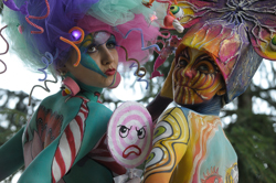 Austria, Pörtschach, World Bodypainting Festival, Wörthersee