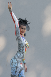 Austria, Pörtschach, World Bodypainting Festival, Wörthersee